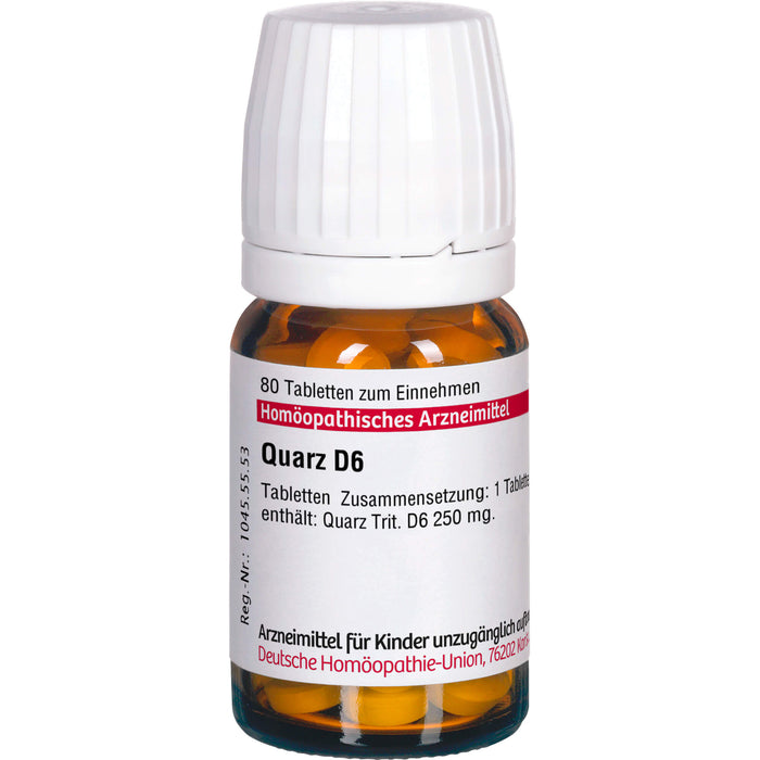 DHU Quarz D6 Tabletten, 80 pcs. Tablets