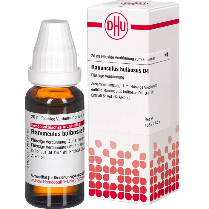 DHU Ranunculus bulbosus D4 Dilution, 20 ml Lösung