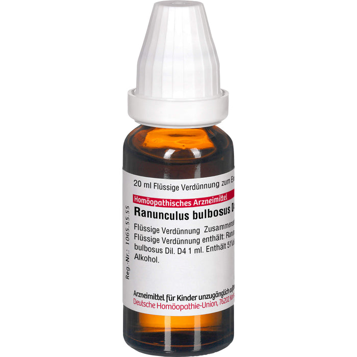 DHU Ranunculus bulbosus D4 Dilution, 20 ml Lösung