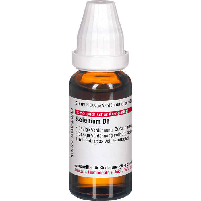 Selenium D8 DHU Dilution, 20 ml Lösung