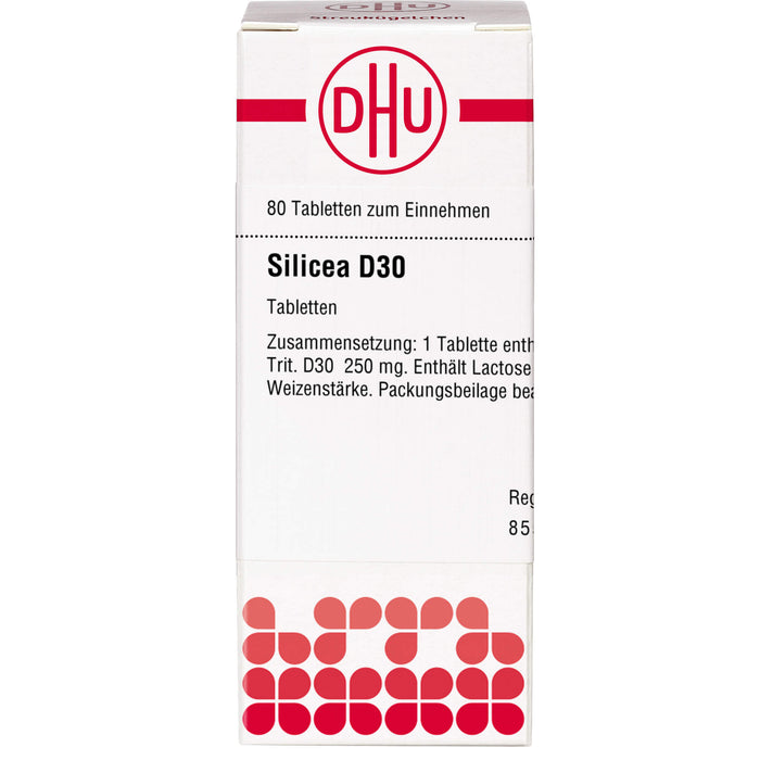 DHU Silicea D30 Tabletten, 80 pc Tablettes