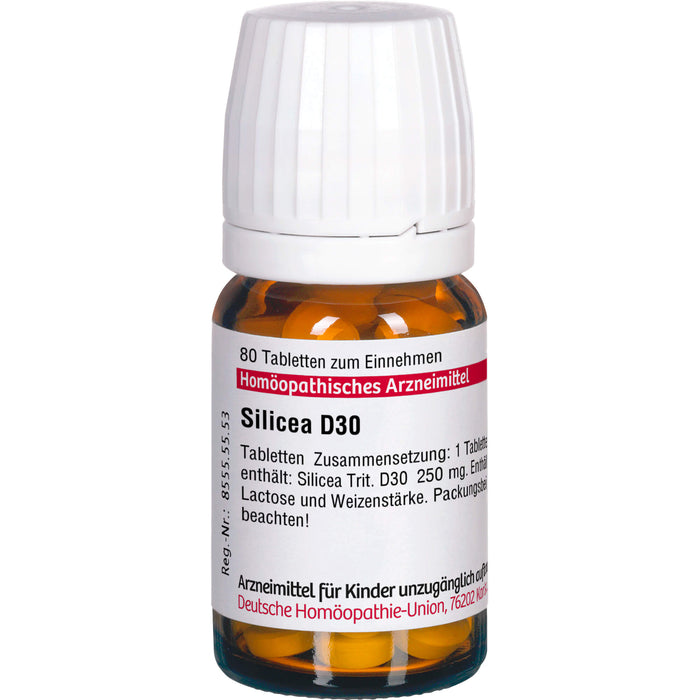 DHU Silicea D30 Tabletten, 80 St. Tabletten