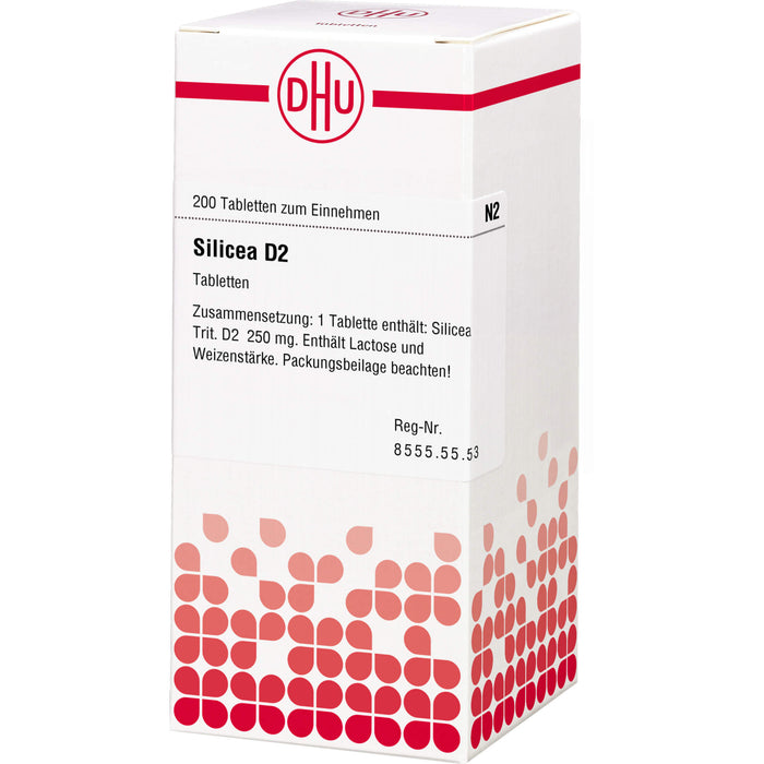 DHU Silicea D2 Tabletten, 200 St. Tabletten