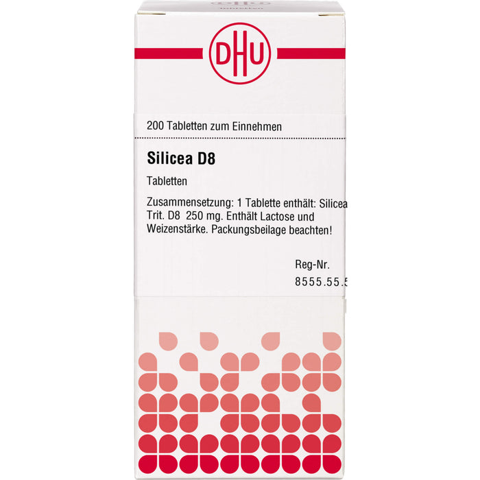 DHU Silicea D8 Tabletten, 200 St. Tabletten