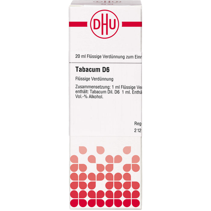 DHU Tabacum D6 Dilution, 20 ml Lösung