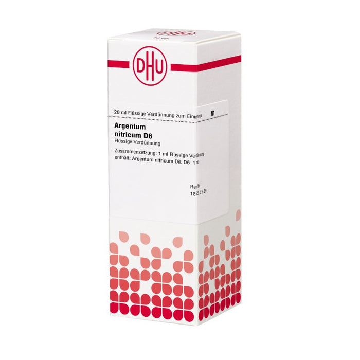 DHU Argentum nitricum D6 Dilution, 20 ml Lösung