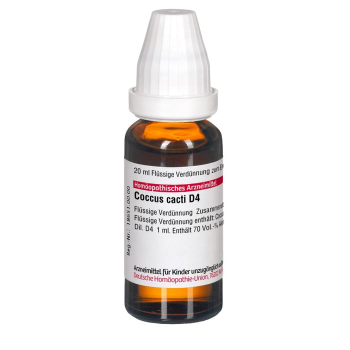 DHU Coccus cacti D4 Dilution, 20 ml Lösung