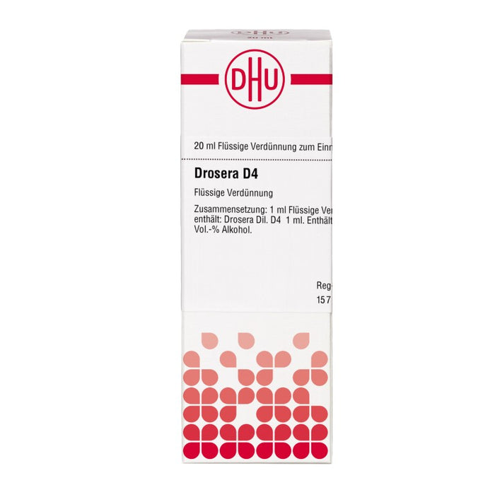 DHU Drosera D4 Dilution, 20 ml Lösung