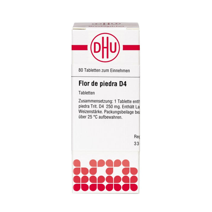 Flor de Piedra D4 DHU Tabletten, 80 St. Tabletten