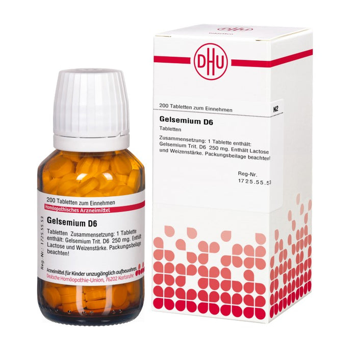 DHU Gelsemium D6 Tabletten, 200 St. Tabletten