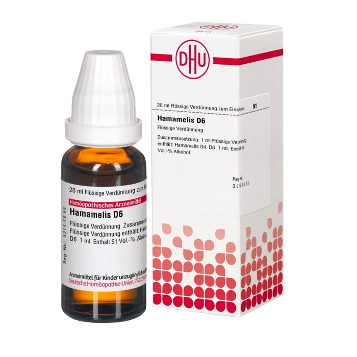 DHU Hamamelis D6 Dilution, 20 ml Lösung