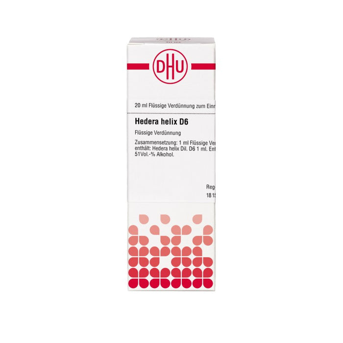 DHU Hedera helix D6 Dilution, 20 ml Lösung