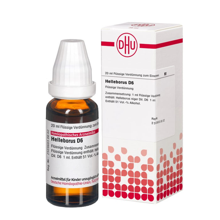 Helleborus D6 DHU Dilution, 20 ml Lösung