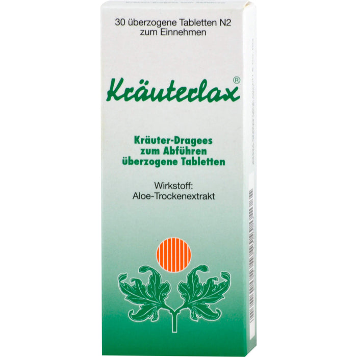 Kräuterlax Kräuterdragees zum Abführen, 30 St. Tabletten