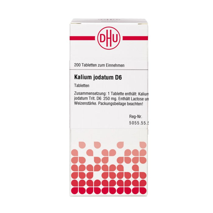 DHU Kalium jodatum D6 Tabletten, 200 St. Tabletten