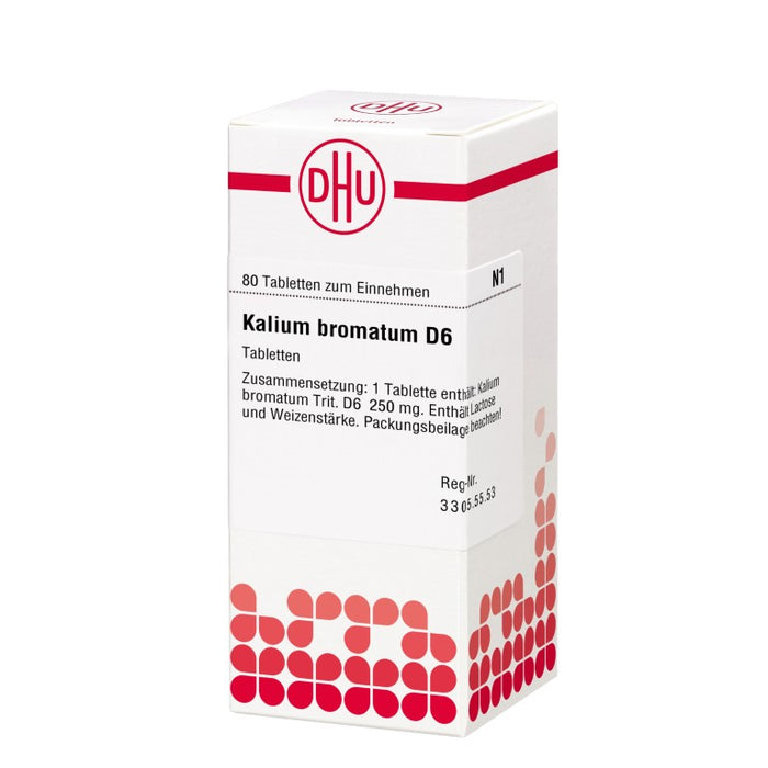 DHU Kalium bromatum D6 Tabletten, 80 pc Tablettes
