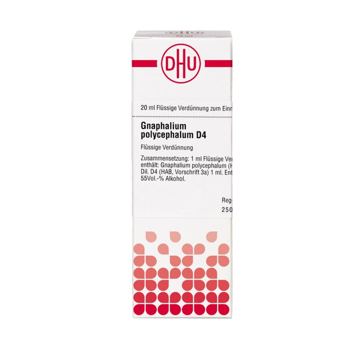 DHU Gnaphalium polycephalum D4 Dilution, 20 ml Lösung