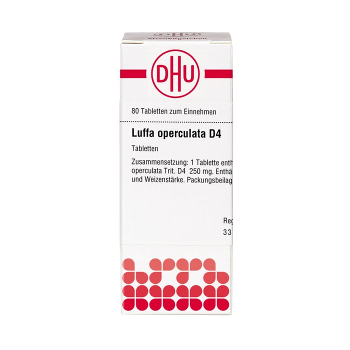 DHU Luffa operculata D4 Tabletten, 80 St. Tabletten