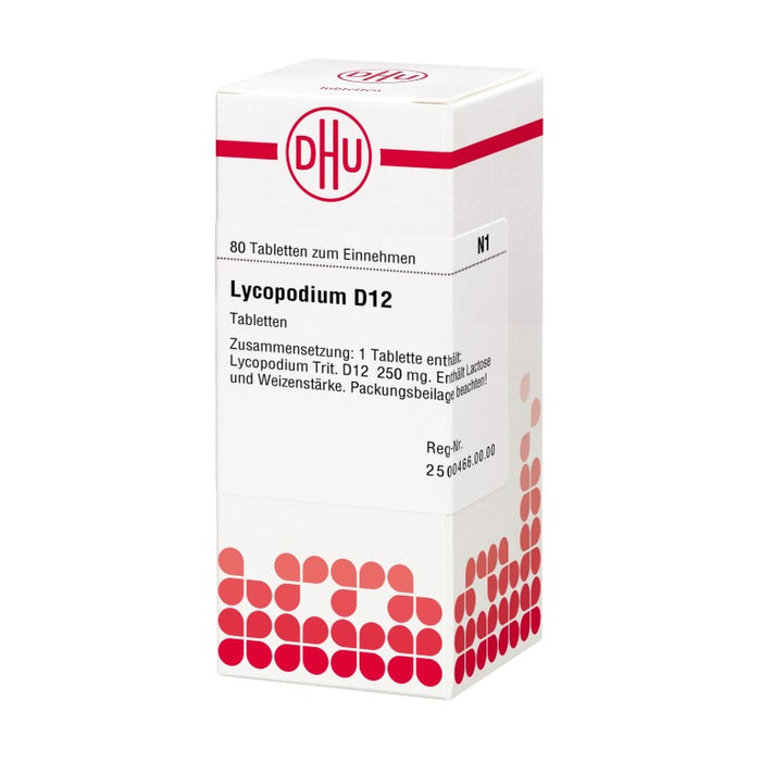 DHU Lycopodium D12 Tabletten, 80 pcs. Tablets