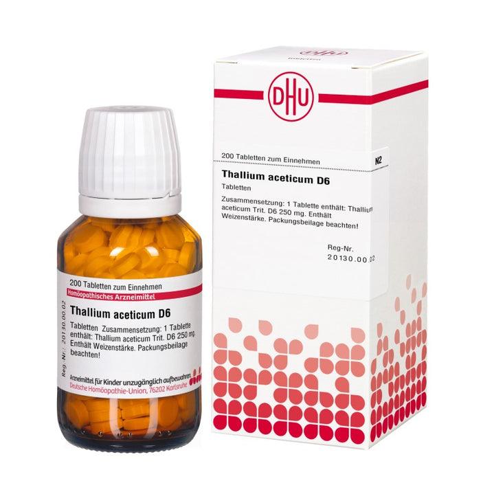 DHU Thallium aceticum D6 Tabletten, 200 St. Tabletten