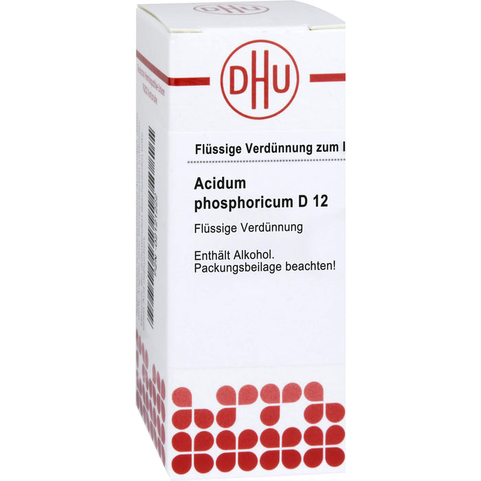 DHU Acidum phosphoricum D12 Dilution, 20 ml Lösung