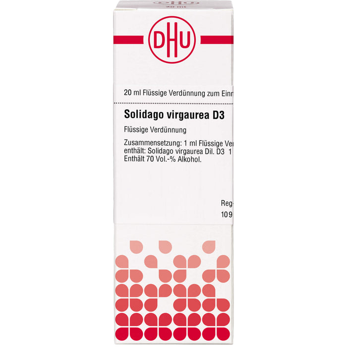 Solidago virgaurea D3 DHU Dilution, 20 ml Lösung