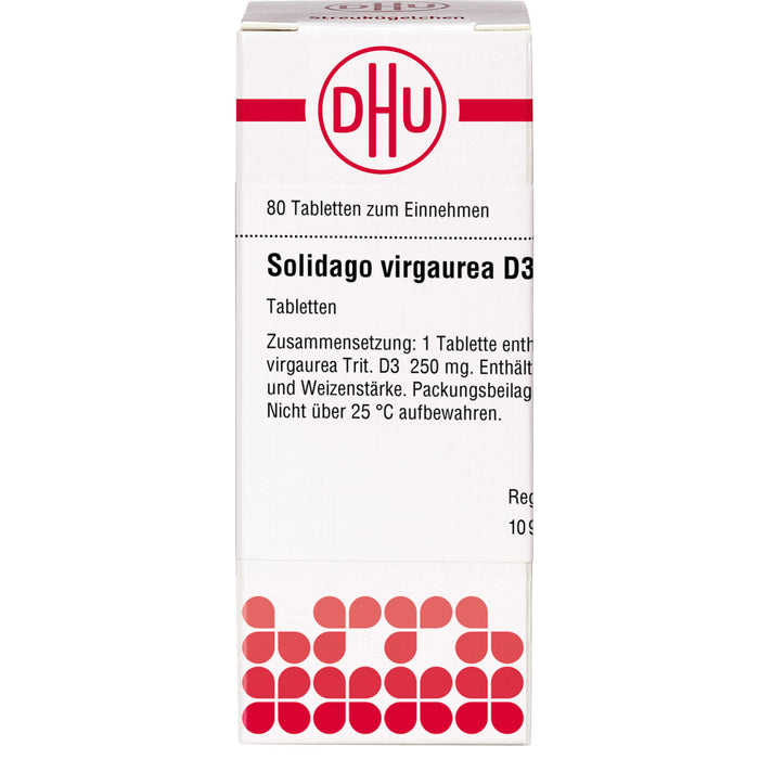 DHU Solidago virgaurea D3 Tabletten, 80 St. Tabletten