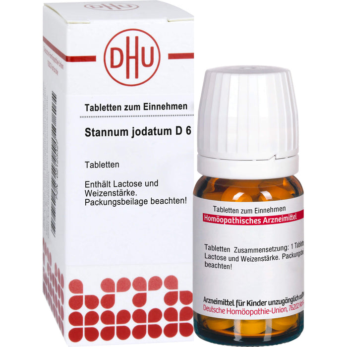 DHU Stannum jodatum D6 Tabletten, 80 pcs. Tablets