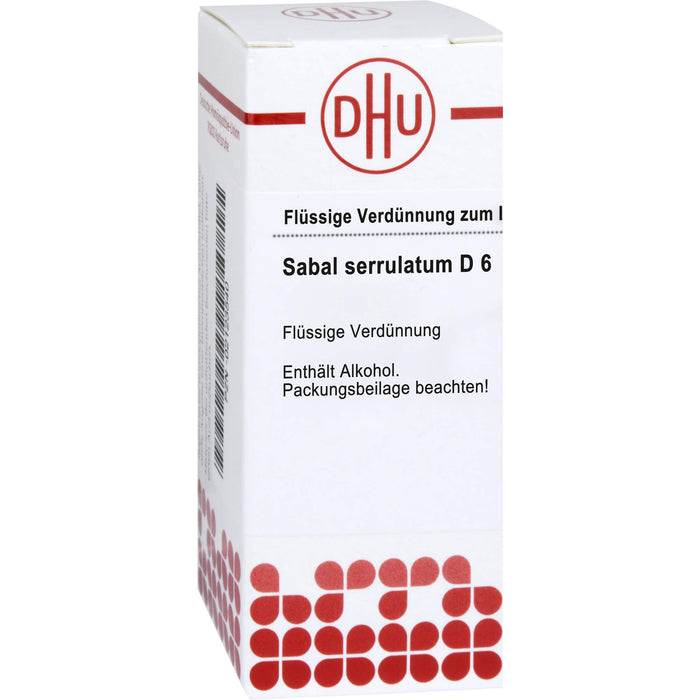 DHU Sabal serrulatum D 6 Verdünnung, 20 ml Lösung