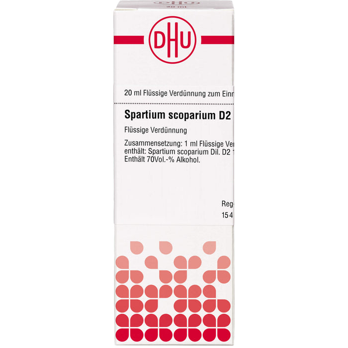 DHU Spartium scoparium D2 Dilution, 20 ml Lösung