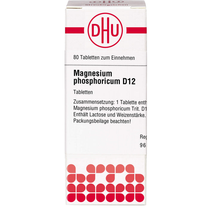 DHU Magnesium phosphoricum D12 Tabletten, 80 pc Tablettes