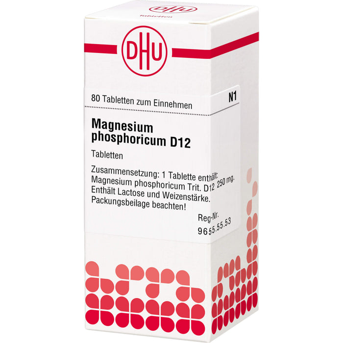 Magnesium phosphoricum D12 DHU Tabletten, 80 St. Tabletten