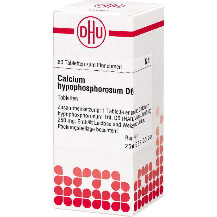 DHU Calcium hypophosphorosum D6 Tabletten, 80 pc Tablettes