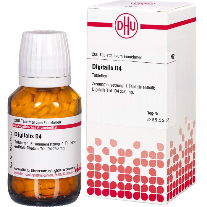 DHU Digitalis D4 Tabletten, 200 St. Tabletten