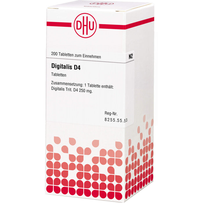 DHU Digitalis D4 Tabletten, 200 St. Tabletten