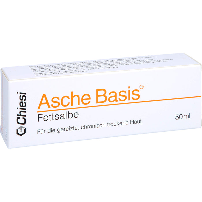 Asche Basis Fettsalbe, 50 ml Onguent gras