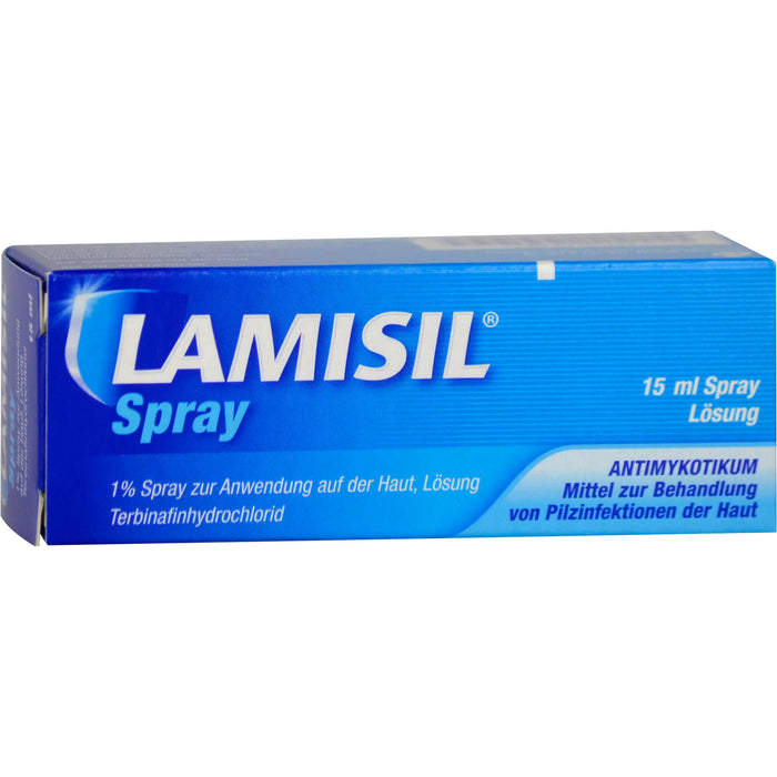 LAMISIL Spray bei Pilzinfektionen der Haut, 15 ml Solution