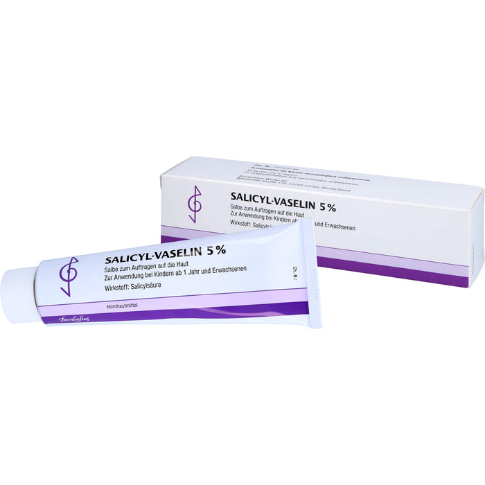 Bombastus Salicyl-Vaselin 5% Salbe, 100 ml Onguent