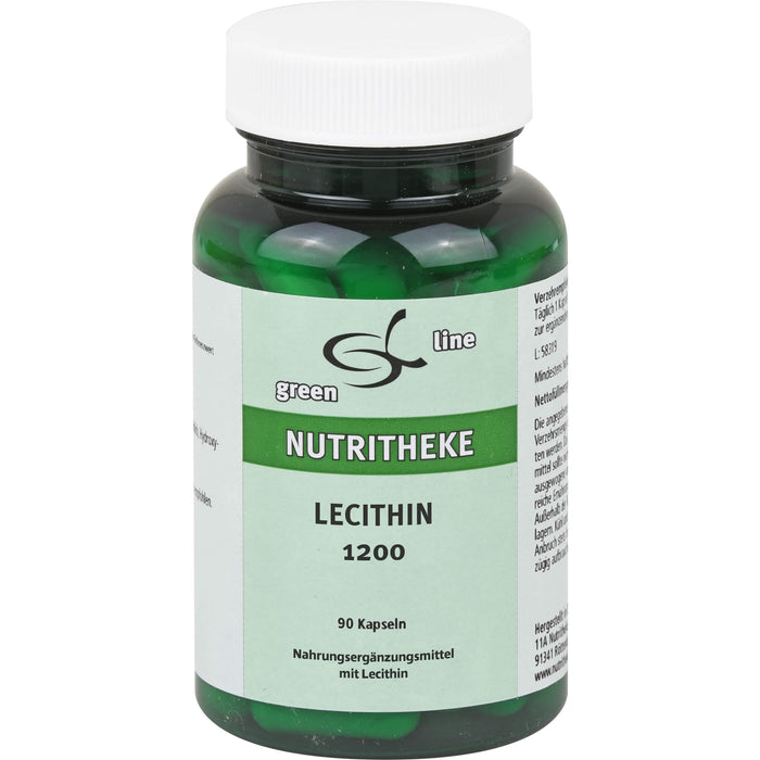 green line Nutritheke Lecithin 1200 Kapseln, 90 St. Kapseln