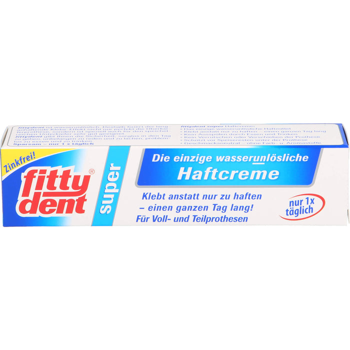 fittydent super Haftcreme wasserunlöslich, 40 g Creme