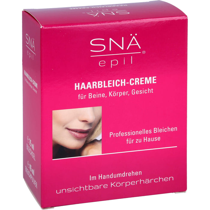 SNÄ Epil Haarbleich-Creme Kombipackung, 1 pcs. Combipack