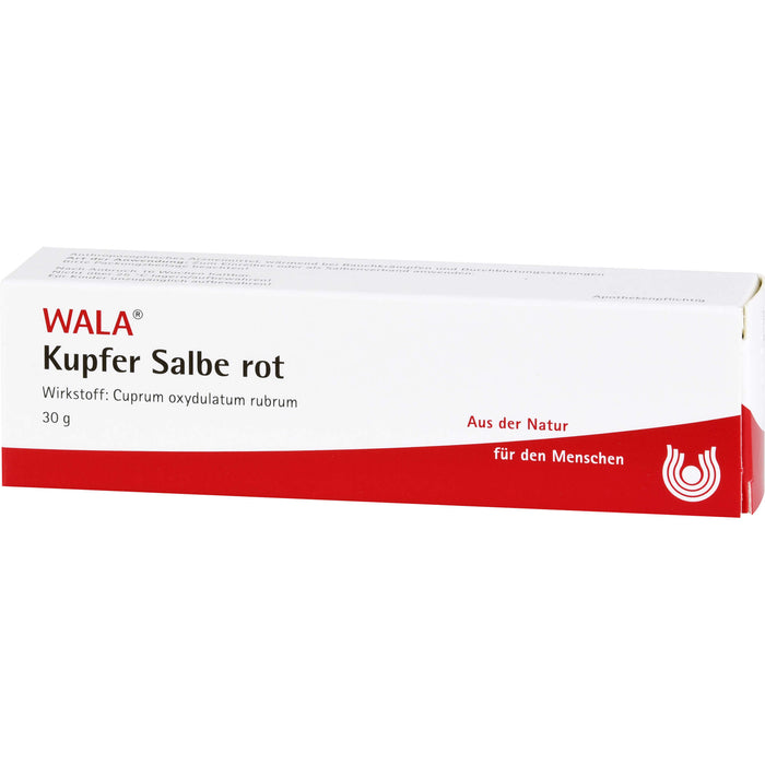 WALA Kupfer Salbe rot, 30 g Salbe