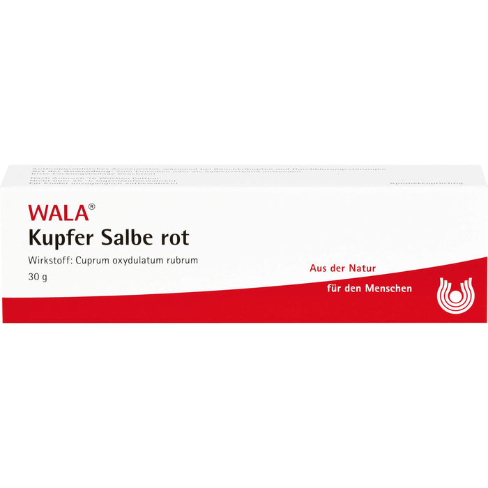 WALA Kupfer Salbe rot, 30 g Ointment