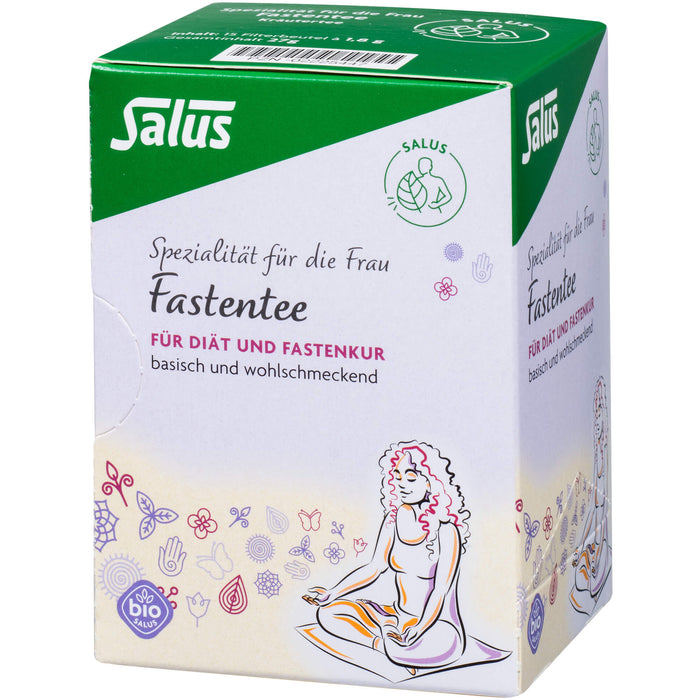 Salus Fastentee Basische Kräutertee-Mischung, 15 St. Filterbeutel