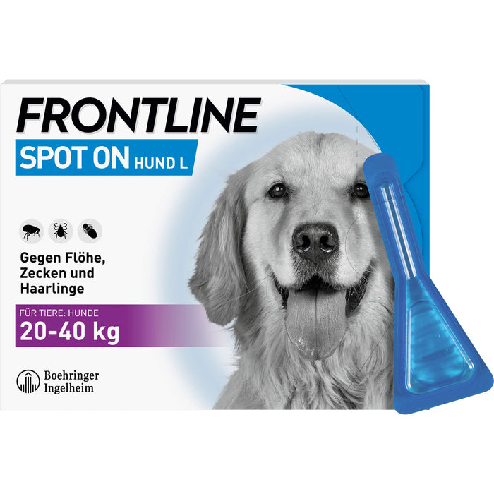 FRONTLINE Spot on Hund L 20-40 kg Pipetten, 5 pcs. Ampoules