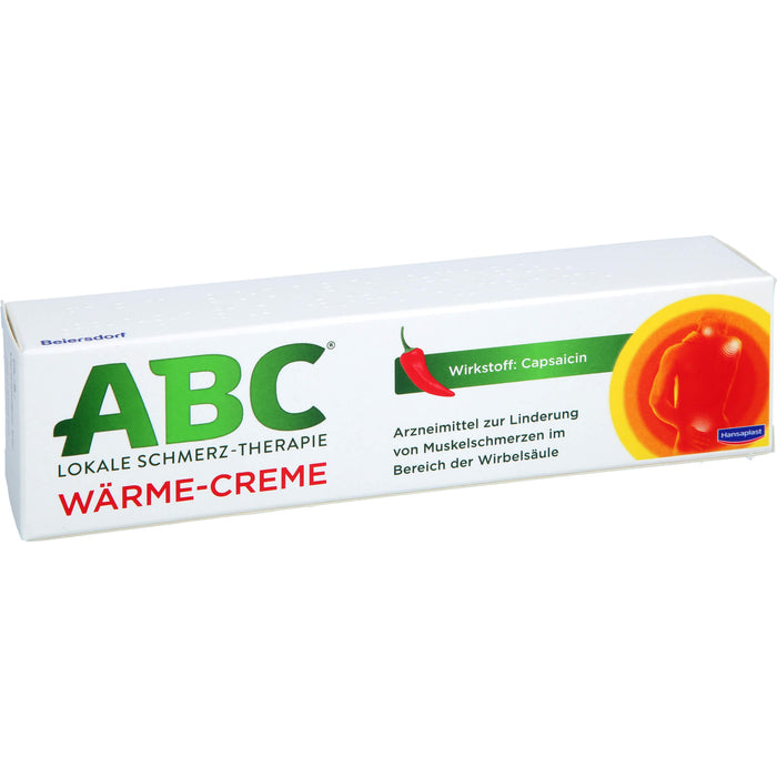 Hansaplast ABC lokale Schmerztherapie Wärme-Creme, 50 g Cream