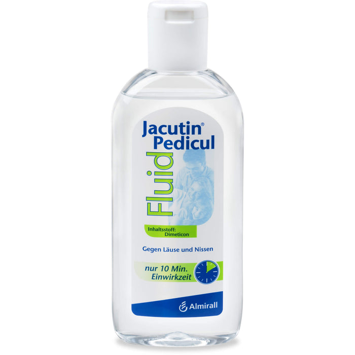 Jacutin Pedicul Fluid mit Nissenkamm gegen Läuse und Nissen, 200 ml Lösung