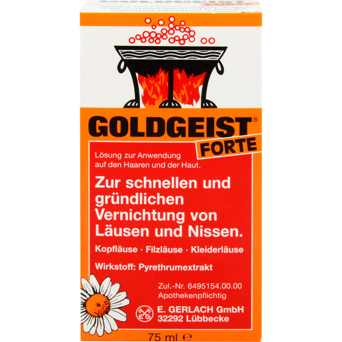 GOLDGEIST forte Lösung, 75 ml Solution