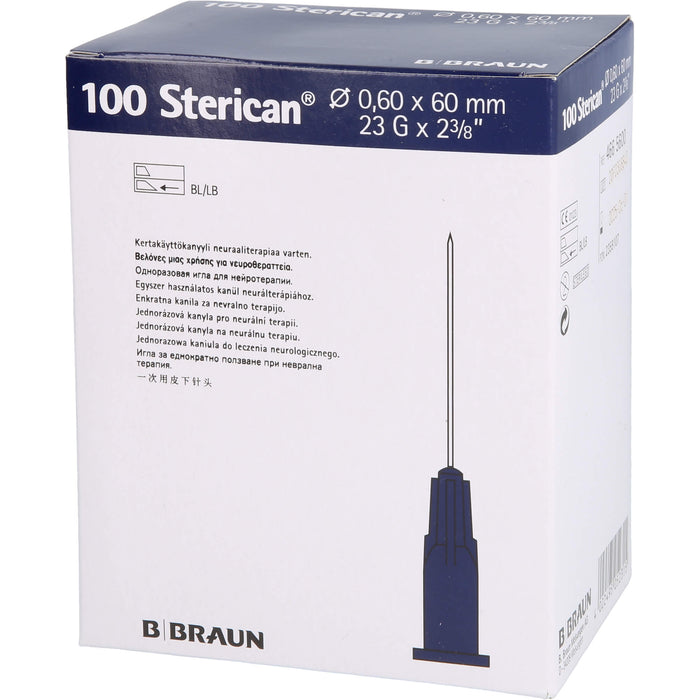 Sterican Kanülen 23GX2 2/5 0,6X60mm, 100 St KAN