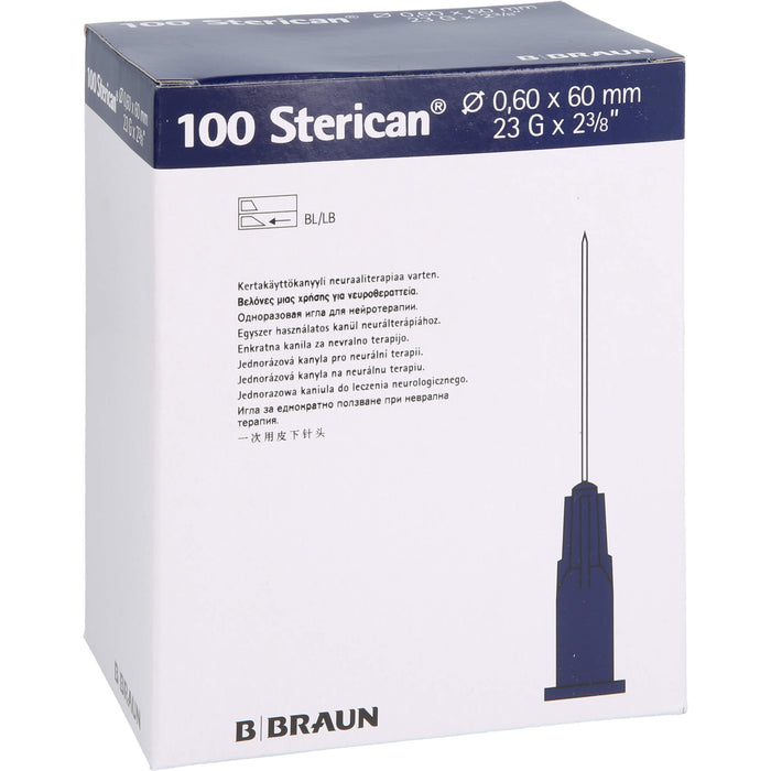 Sterican Kanülen 23GX2 2/5 0,6X60mm, 100 St KAN